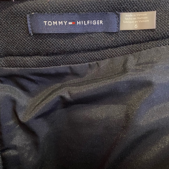 Tommy Hilfiger Navy Red Blue White Tie Skirt - Picture 4 of 4